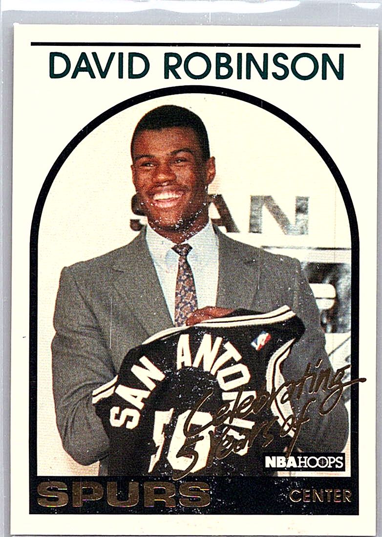 1993-94 Hoops David Robinson #DR1 SP front