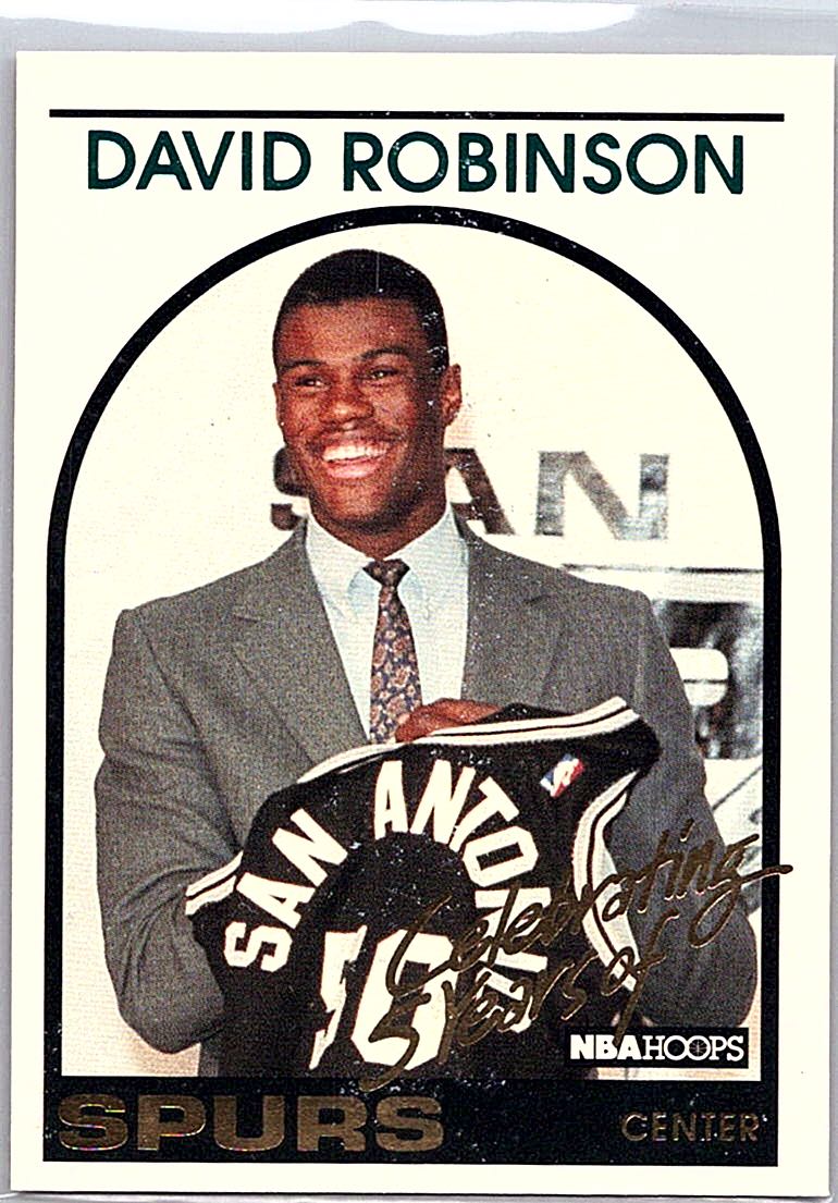1993-94 Hoops David Robinson #DR1 SP front