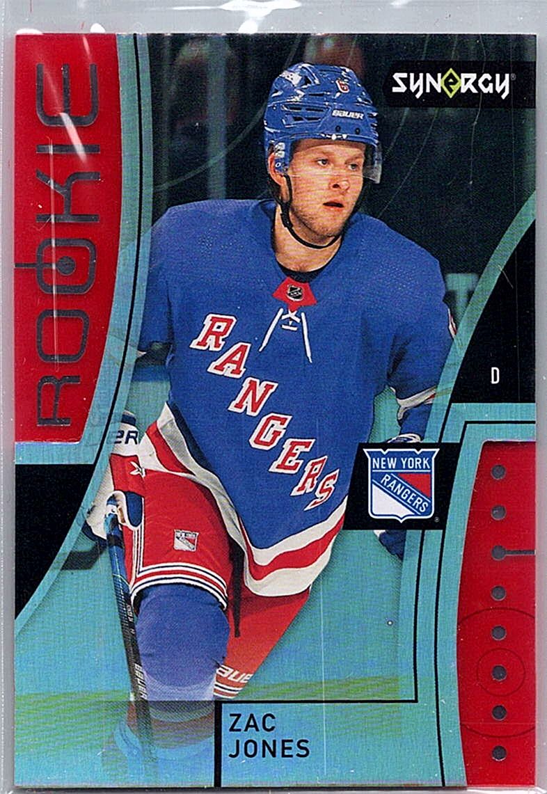 2021-22 Upper Deck Synergy - Red Codes Zac Jones #76 front