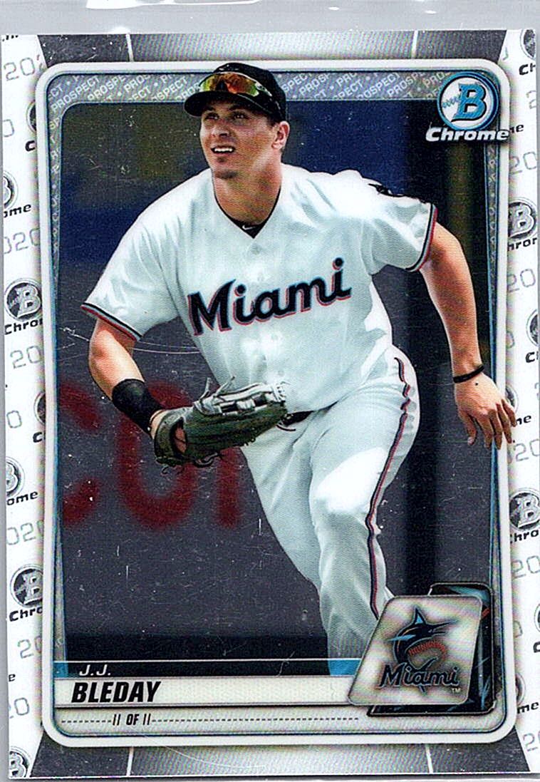 2020 Bowman - Chrome Prospects J.J. Bleday #BCP-116 front