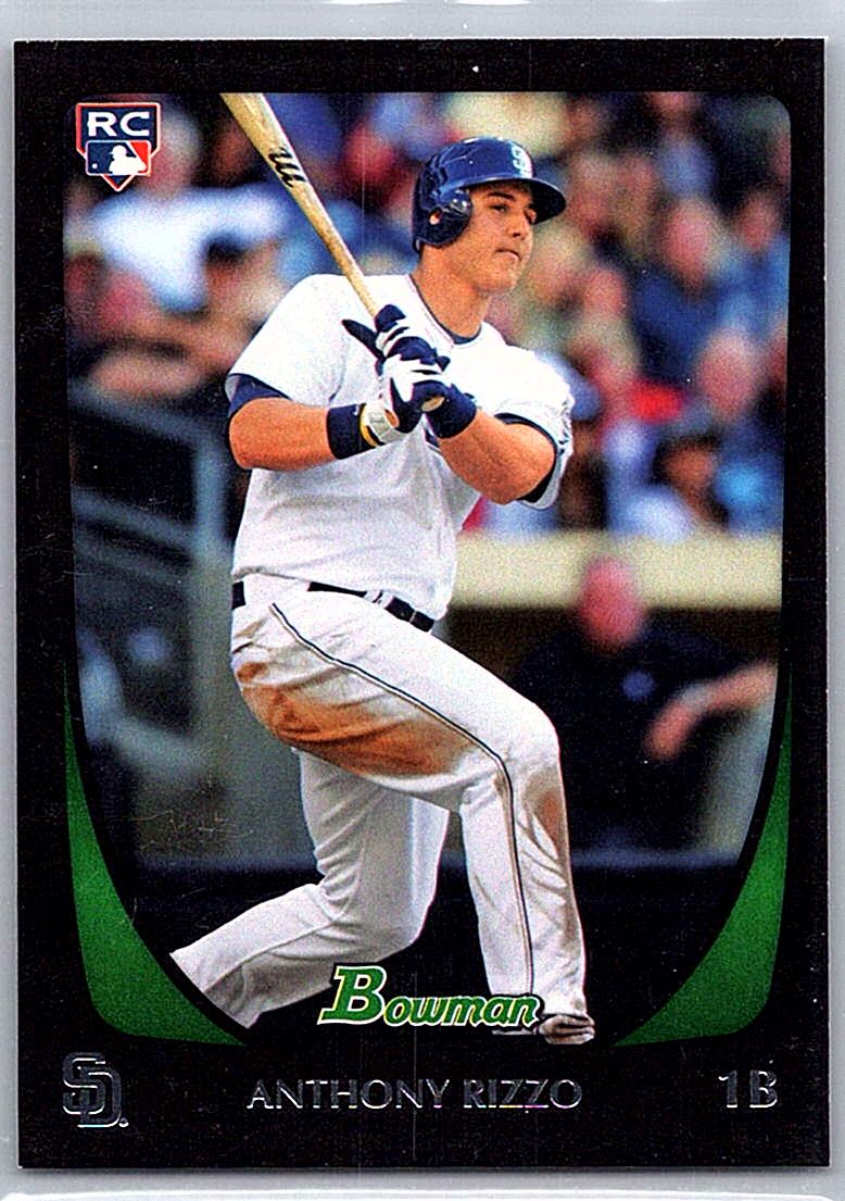 2011 Bowman Draft Picks & Prospects Anthony Rizzo #70 RC front