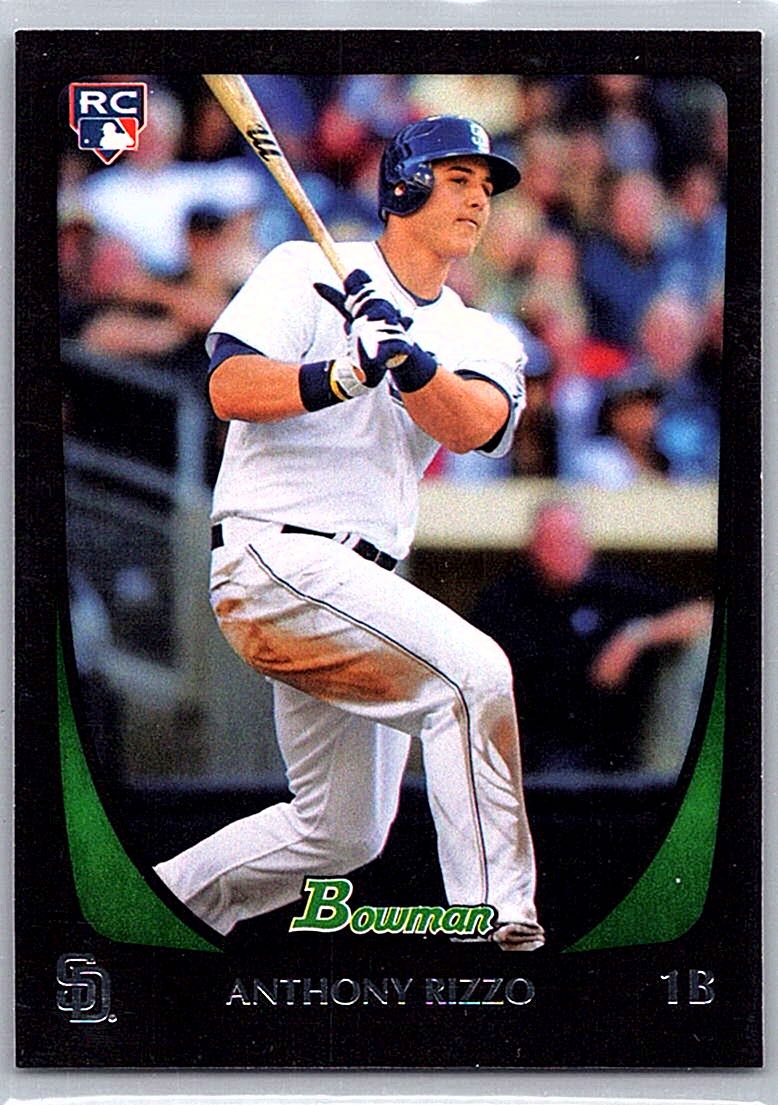 2011 Bowman Draft Picks & Prospects Anthony Rizzo #70 RC front