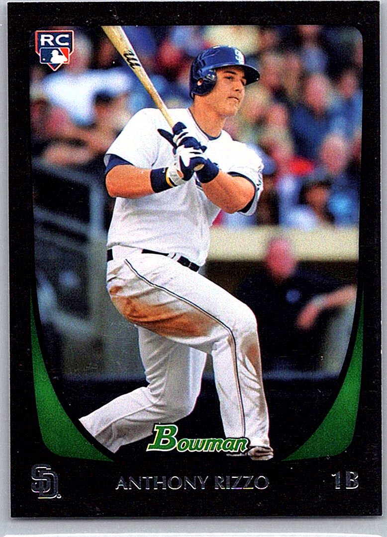 2011 Bowman Draft Picks & Prospects Anthony Rizzo #70 RC front