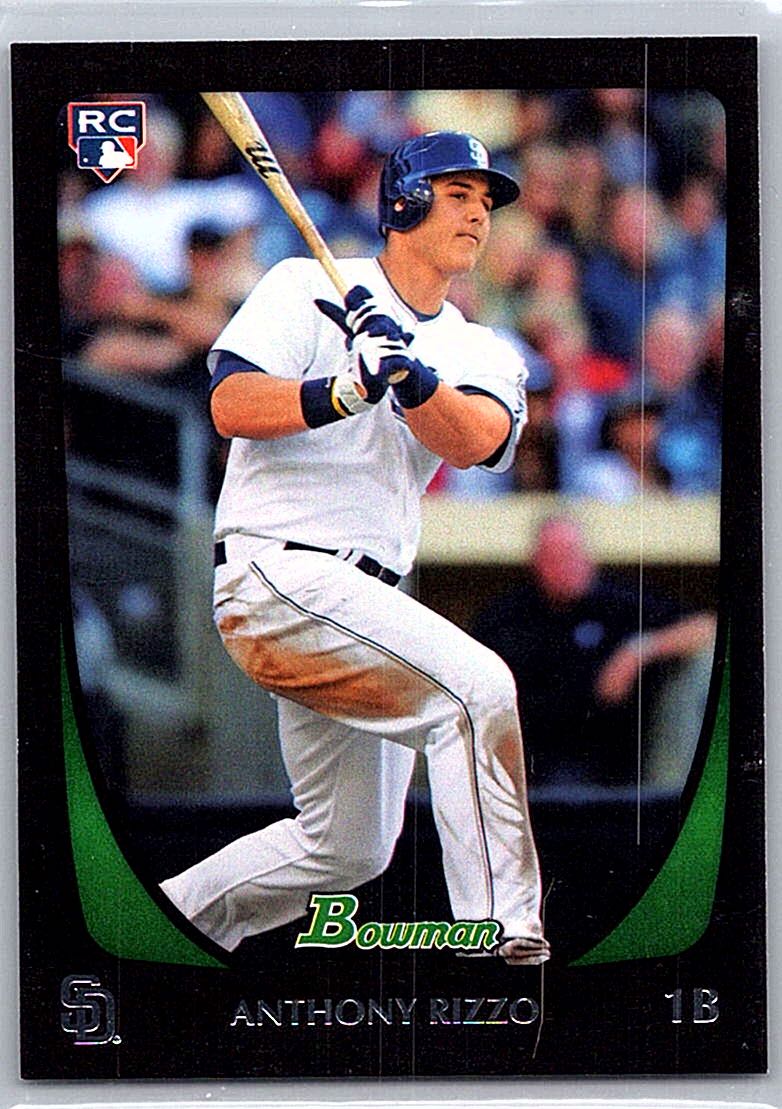 2011 Bowman Draft Picks & Prospects Anthony Rizzo #70 RC front