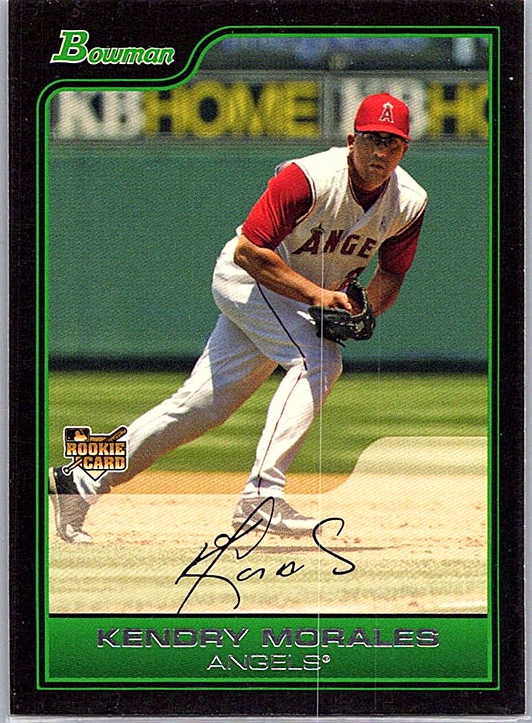2006 Bowman Draft Picks & Prospects Kendry Morales #BDP21 front