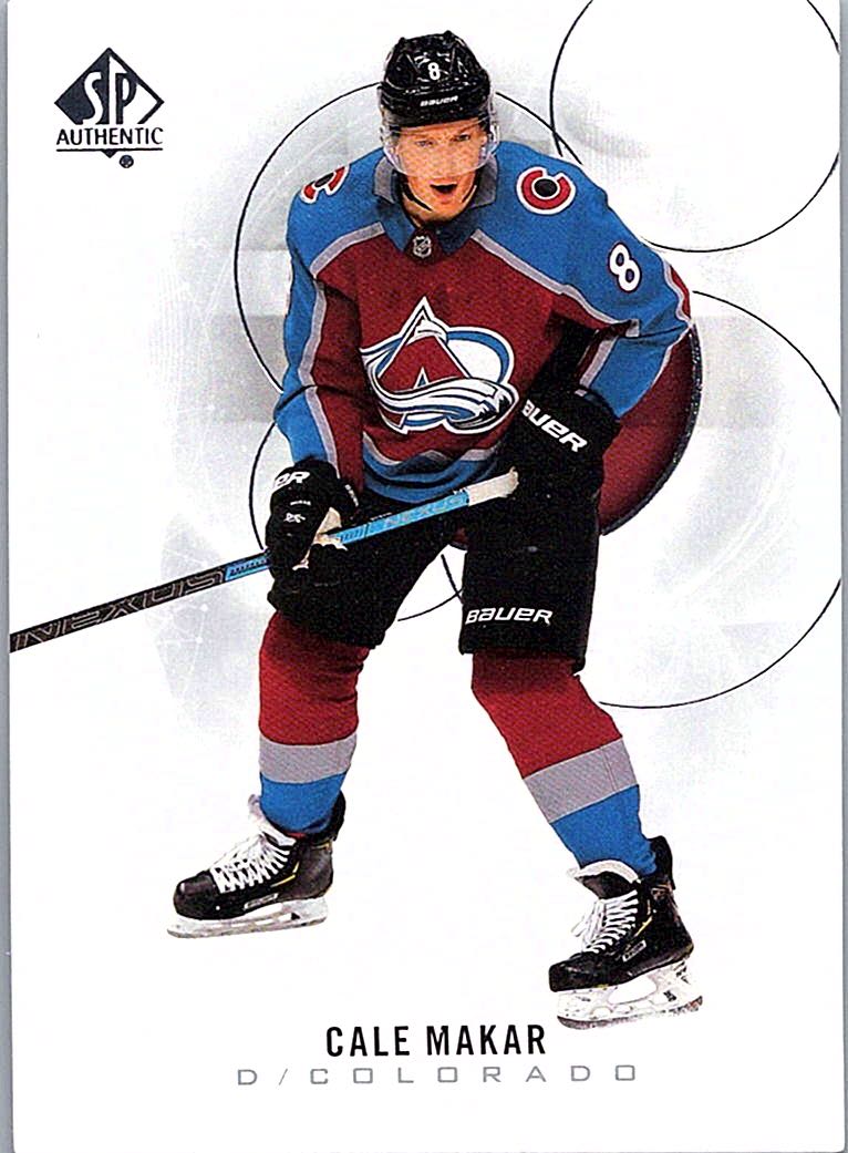 2020-21 SP Cale Makar #2 front