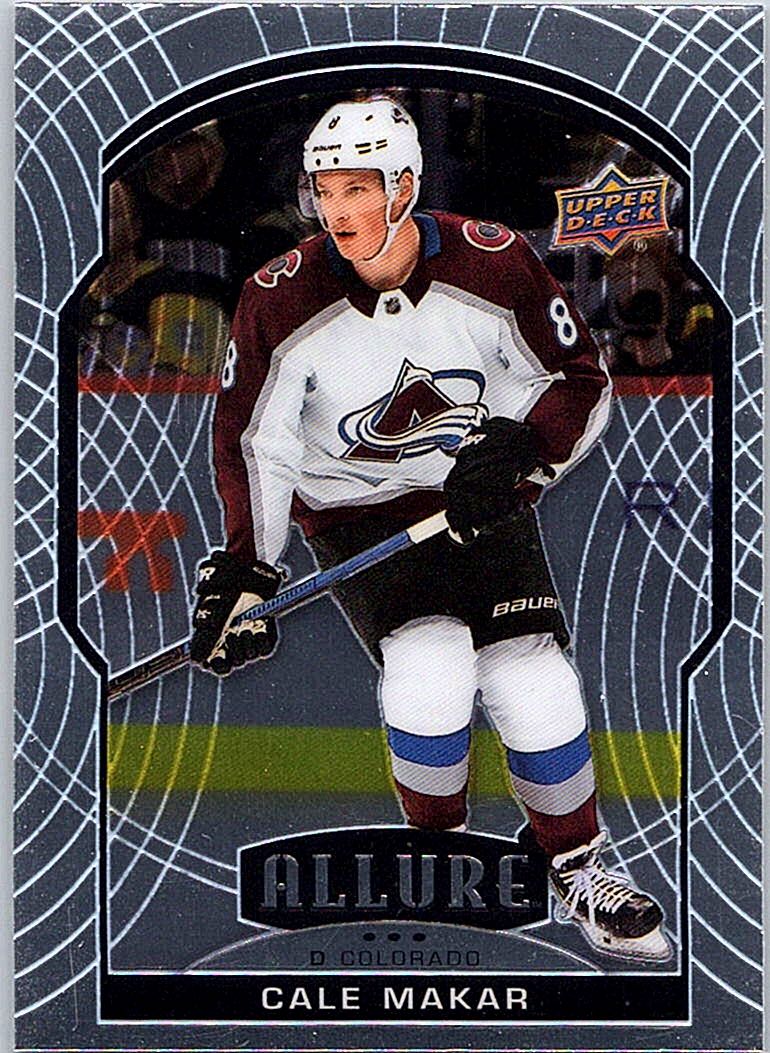 2020-21 Upper Deck Allure Cale Makar #6 front
