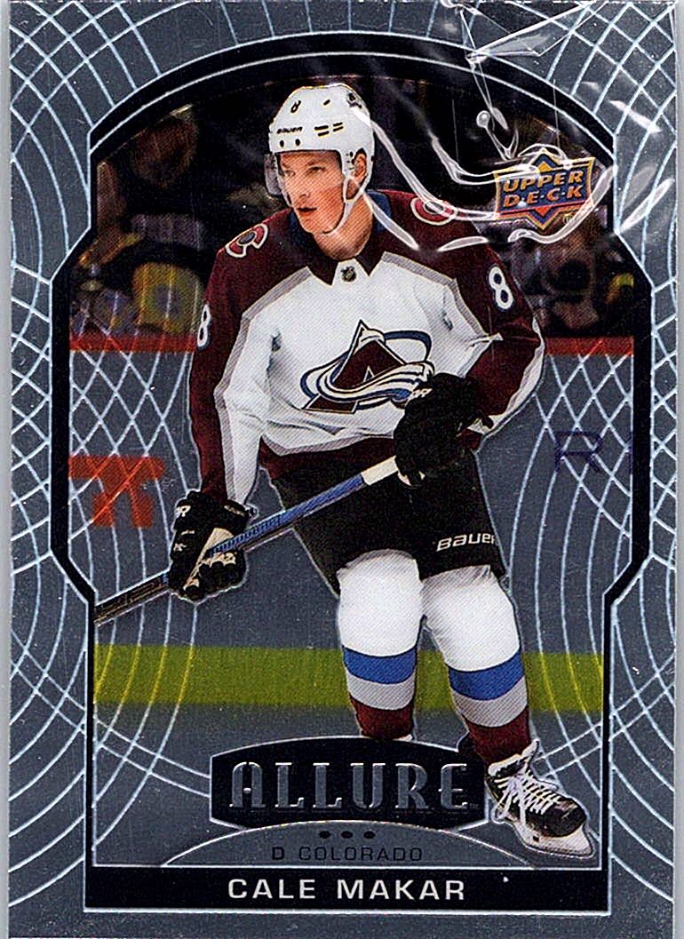 2020-21 Upper Deck Allure Cale Makar #6 front