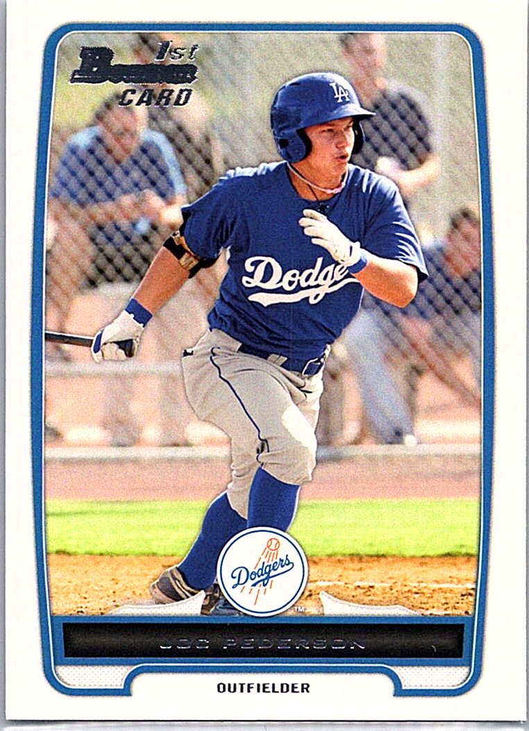 2012 Bowman - Prospects Joc Pederson #BP104 front