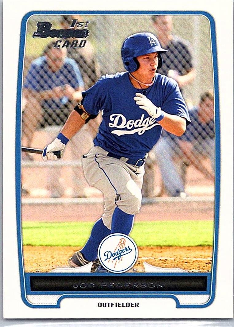2012 Bowman - Prospects Joc Pederson #BP104 front