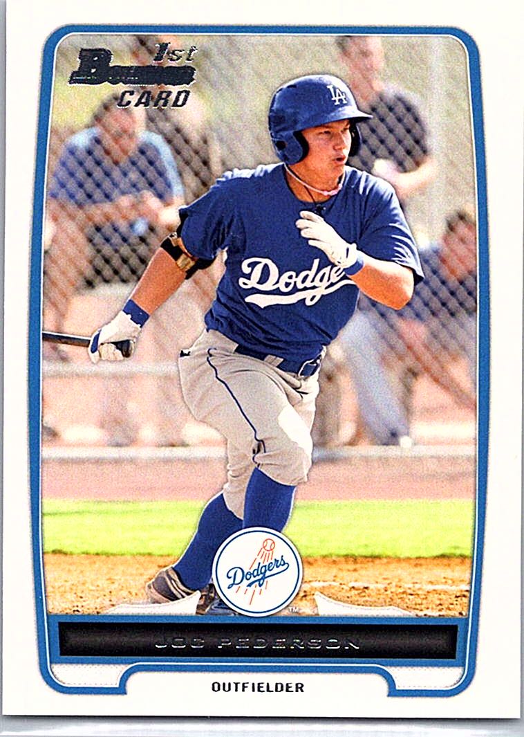 2012 Bowman - Prospects Joc Pederson #BP104 front