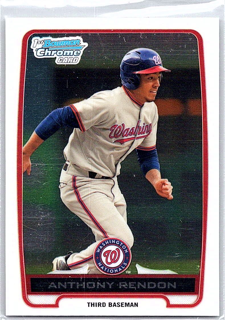 2012 Bowman - Chrome Prospects Anthony Rendon #BCP88 front