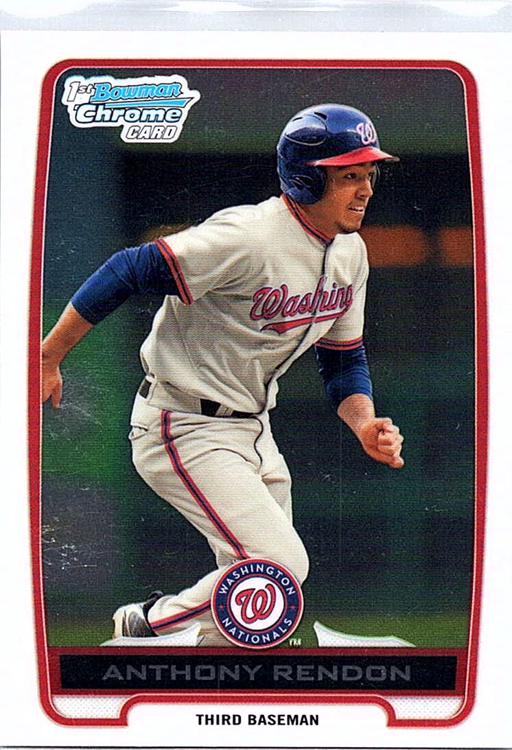 2012 Bowman - Chrome Prospects Anthony Rendon #BCP88 front
