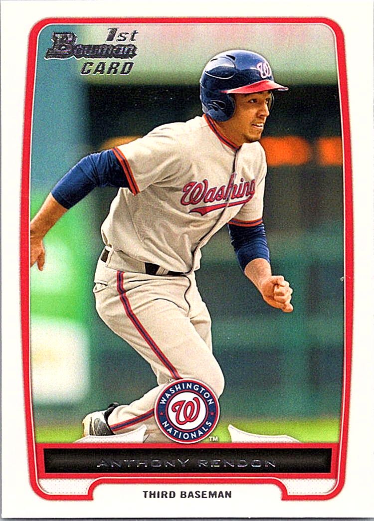 2012 Bowman - Prospects Anthony Rendon #BP88 front