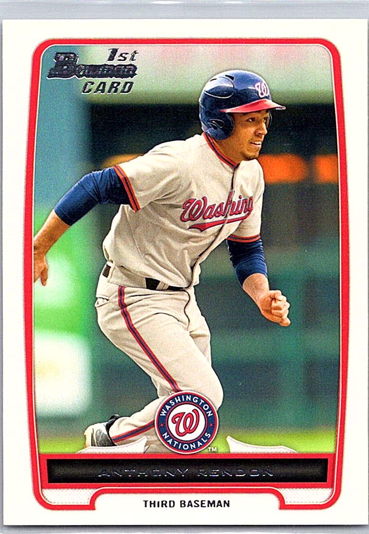 2012 Bowman - Prospects Anthony Rendon #BP88 front