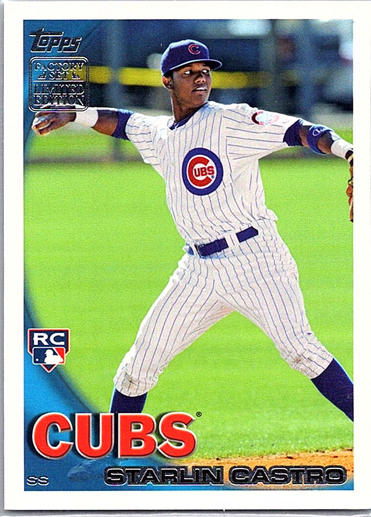 2010 Topps - Factory Set Bonus: Rookies Starlin Castro #RC3 front