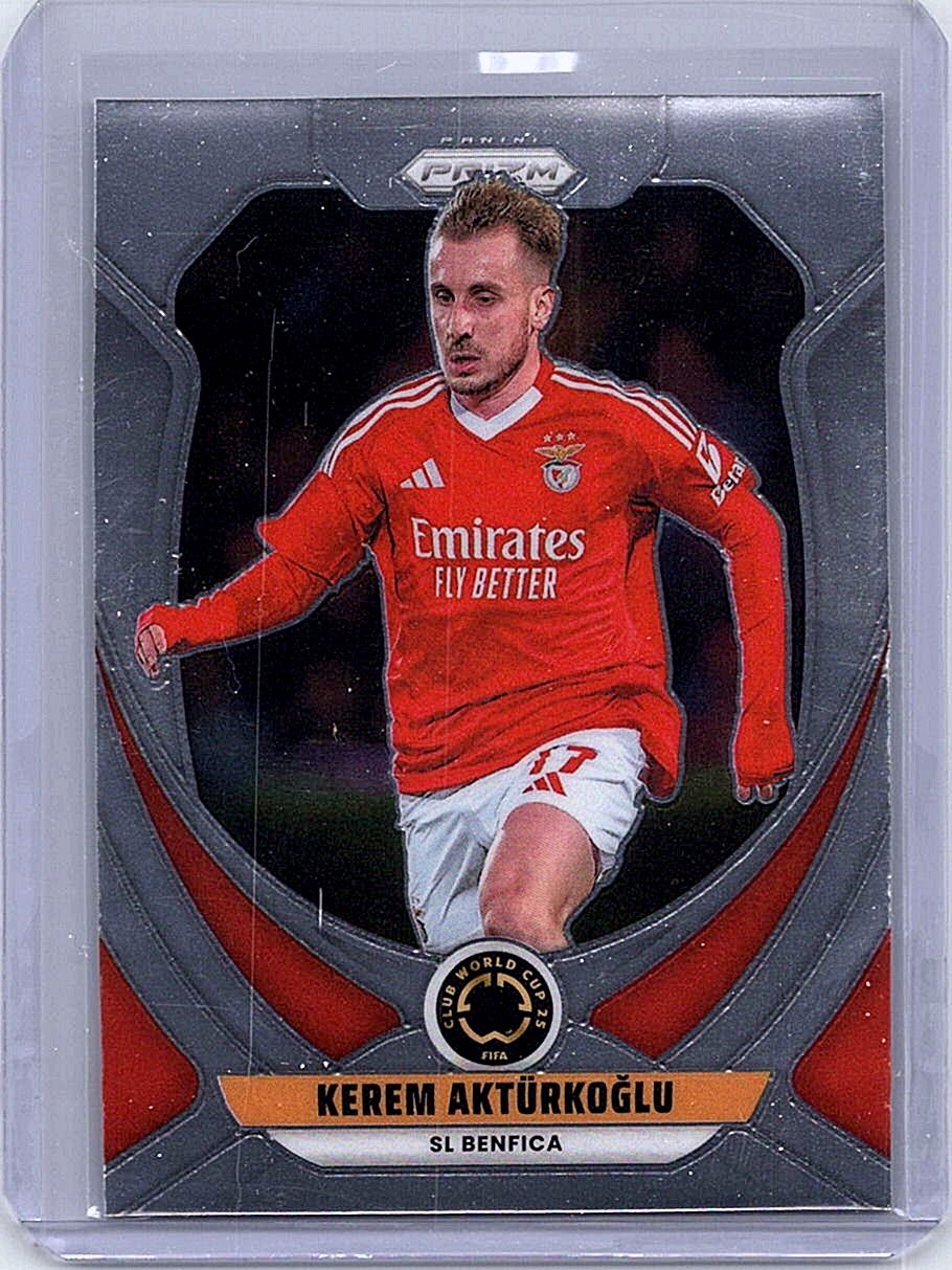 2025 Panini Prizm FIFA Club World Cup Kerem Akturkoglu #185 front