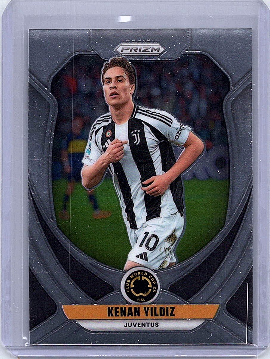 2025 Panini Prizm FIFA Club World Cup Kenan Yildiz #120 front