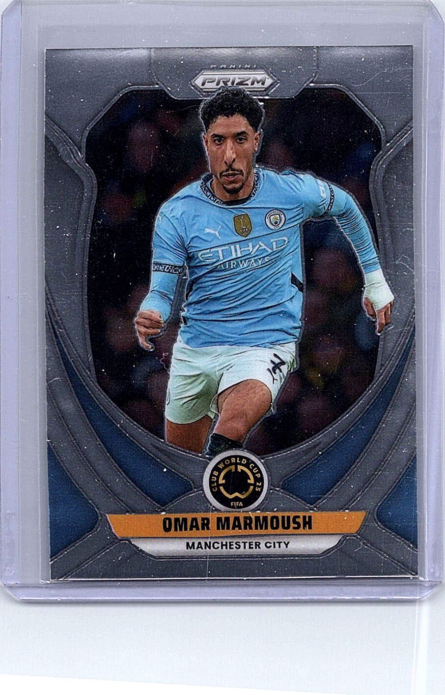 2025 Panini Prizm FIFA Club World Cup Omar Marmoush #143 front