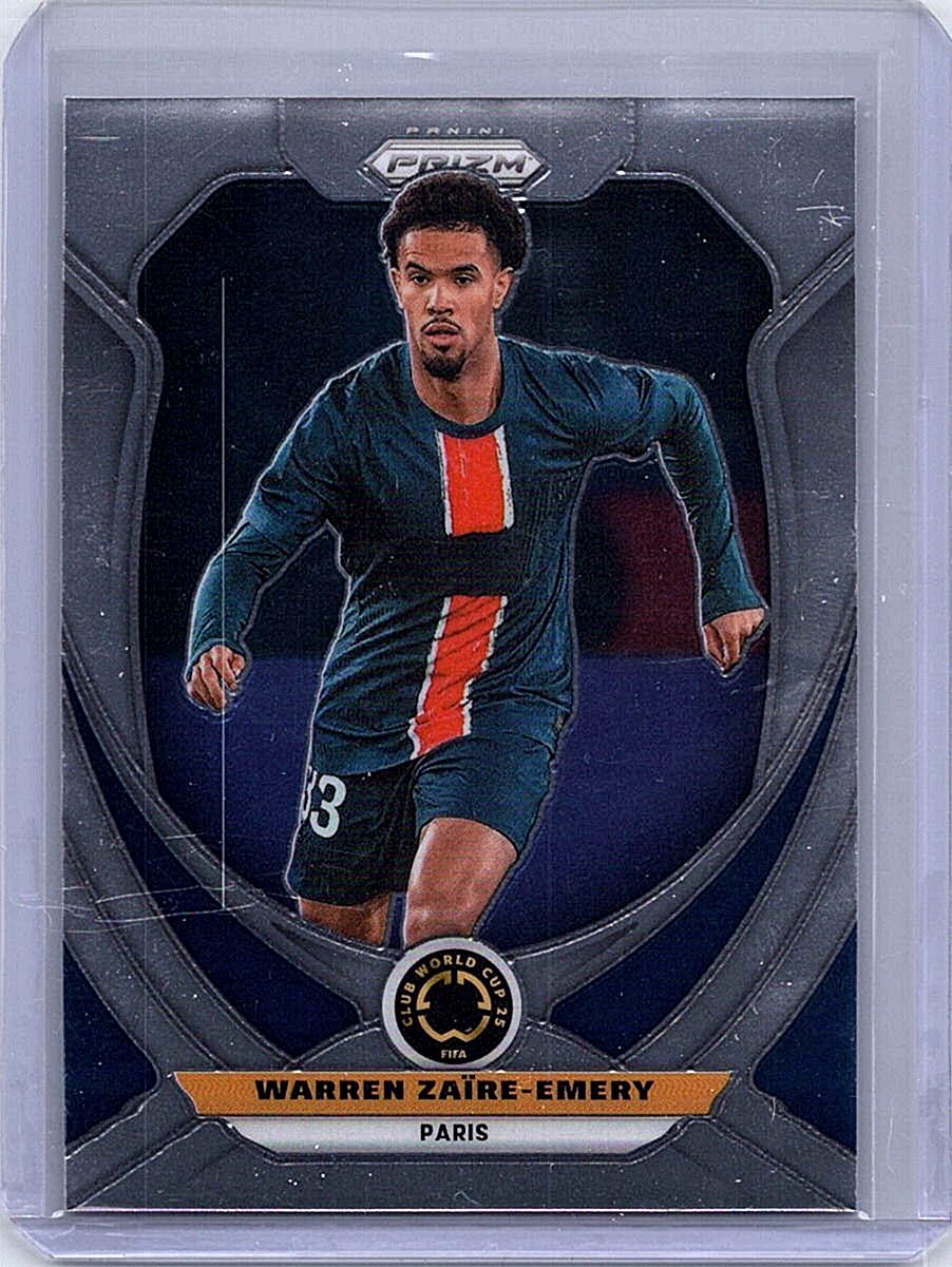 2025 Panini Prizm FIFA Club World Cup Warren Zaire-Emery #127 front