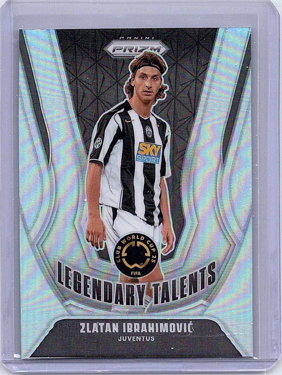 2025 Panini Prizm FIFA Club World Cup - Legendary Talents Silver Prizms Zlatan Ibrahimovic #13 front