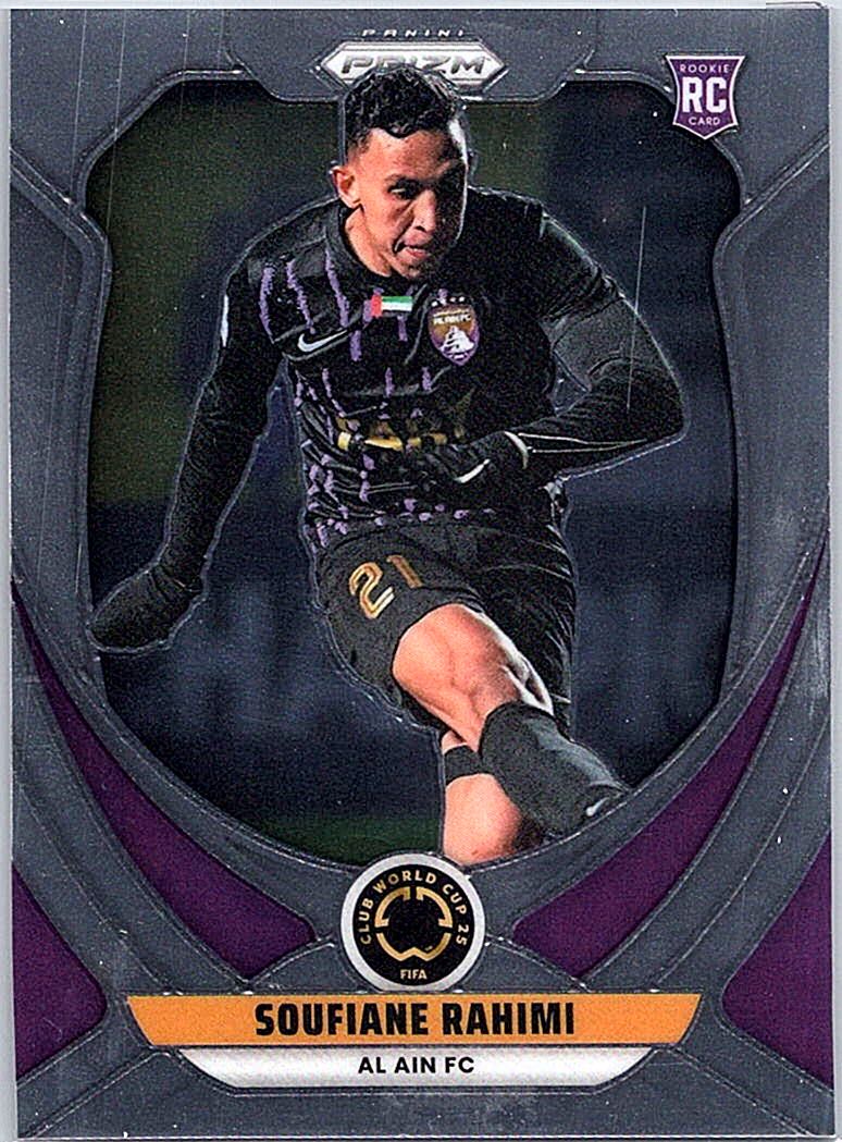 2025 Panini Prizm FIFA Club World Cup Soufiane Rahimi #11 front