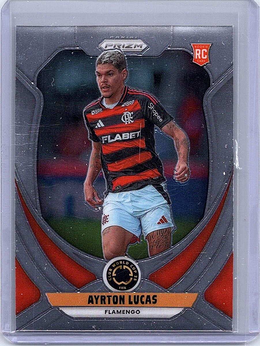 2025 Panini Prizm FIFA Club World Cup Ayrton Lucas #103 front