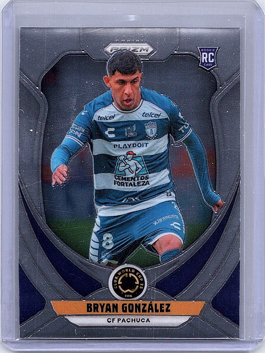 2025 Panini Prizm FIFA Club World Cup Bryan Gonzalez #144 front