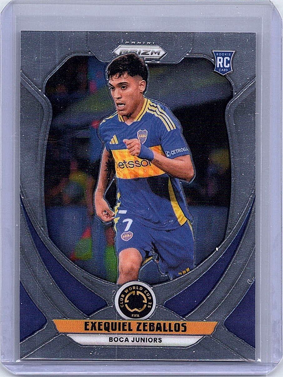 2025 Panini Prizm FIFA Club World Cup Exequiel Zeballos #38 front
