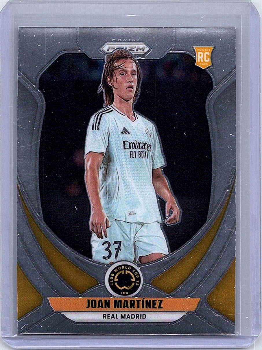 2025 Panini Prizm FIFA Club World Cup Joan Martinez #162 RC front