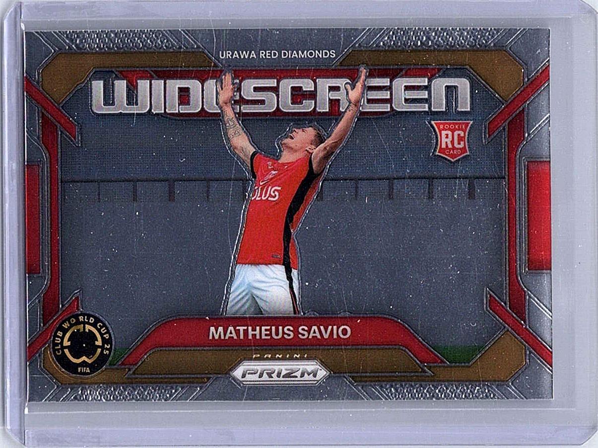 2025 Panini Prizm FIFA Club World Cup - Widescreen Matheus Savio #8 front