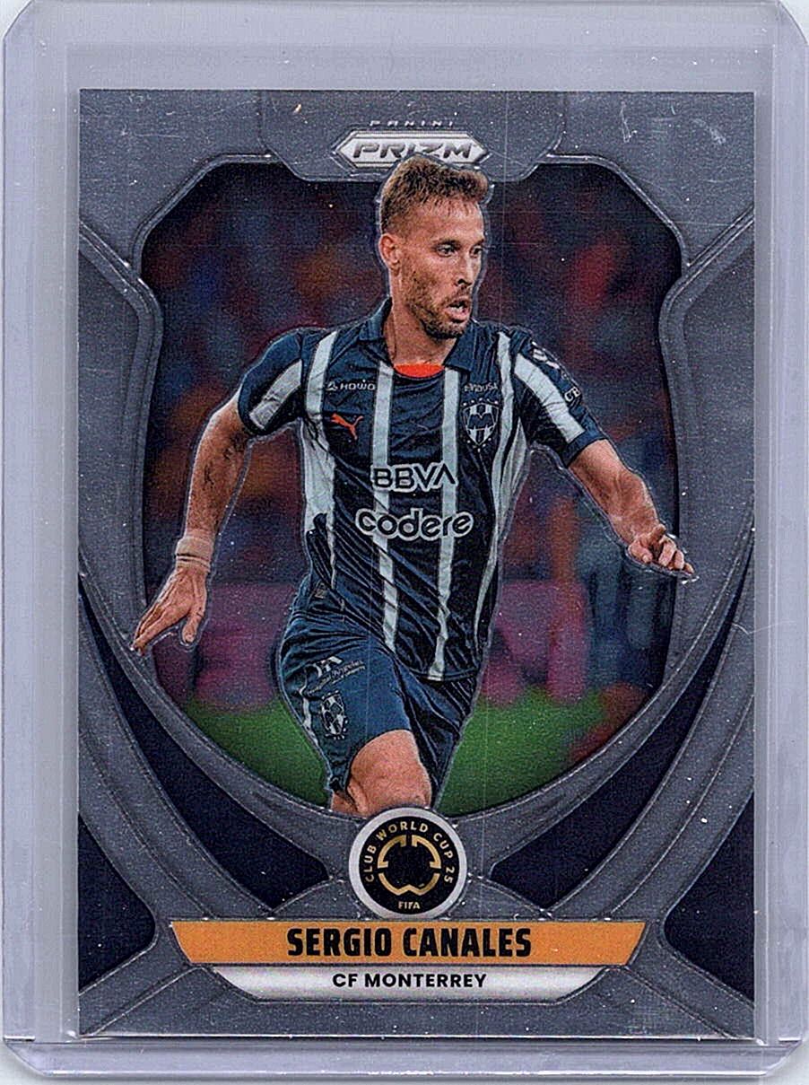 2025 Panini Prizm FIFA Club World Cup Sergio Canales #63 front