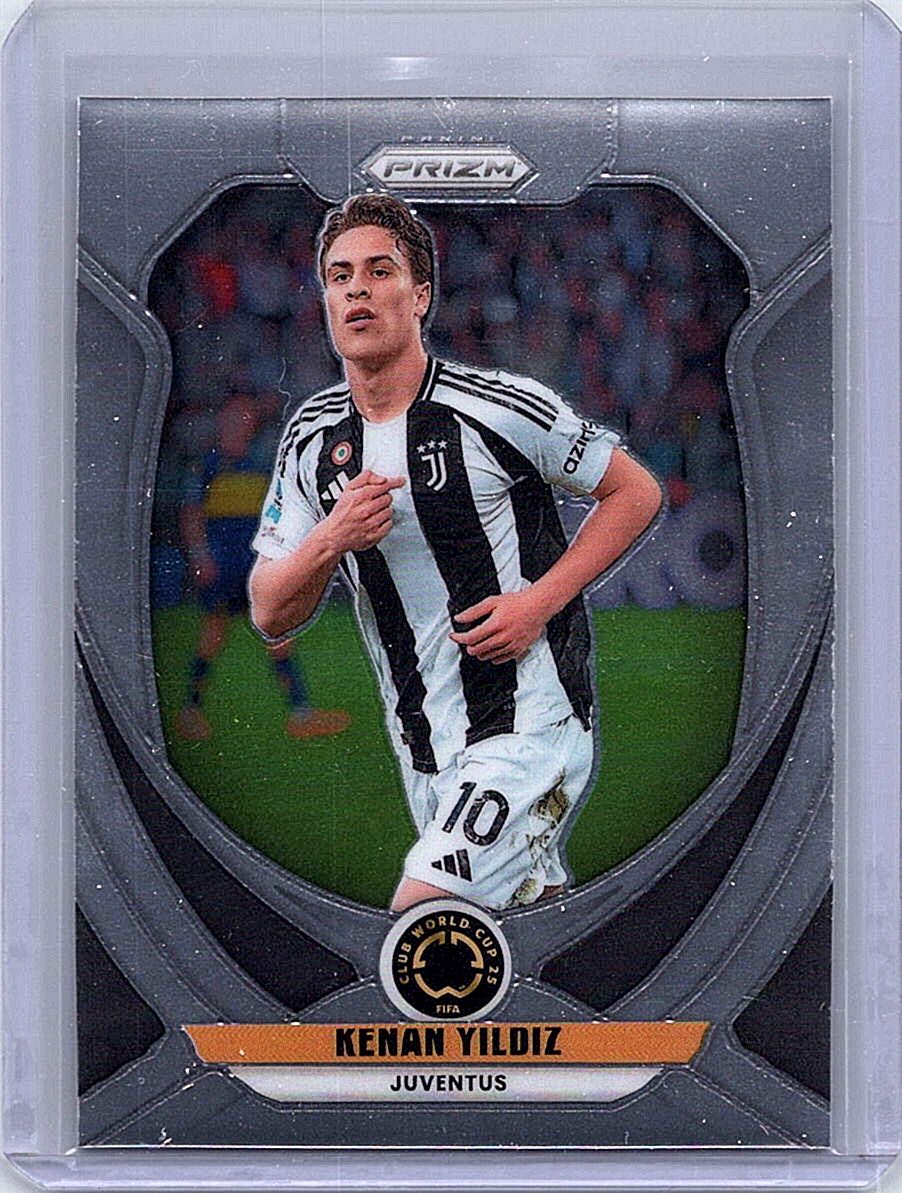 2025 Panini Prizm FIFA Club World Cup Kenan Yildiz #120 front