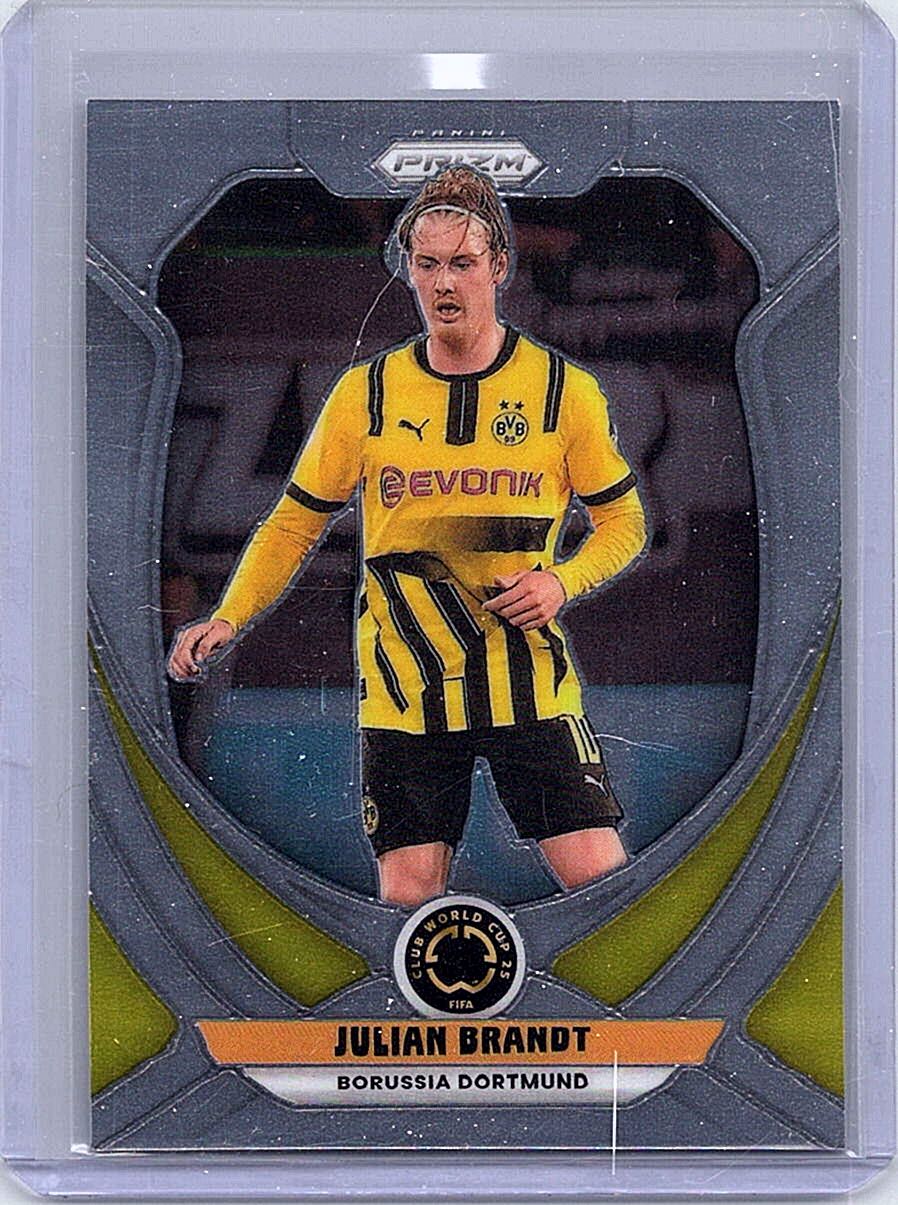 2025 Panini Prizm FIFA Club World Cup Julian Brandt #45 front