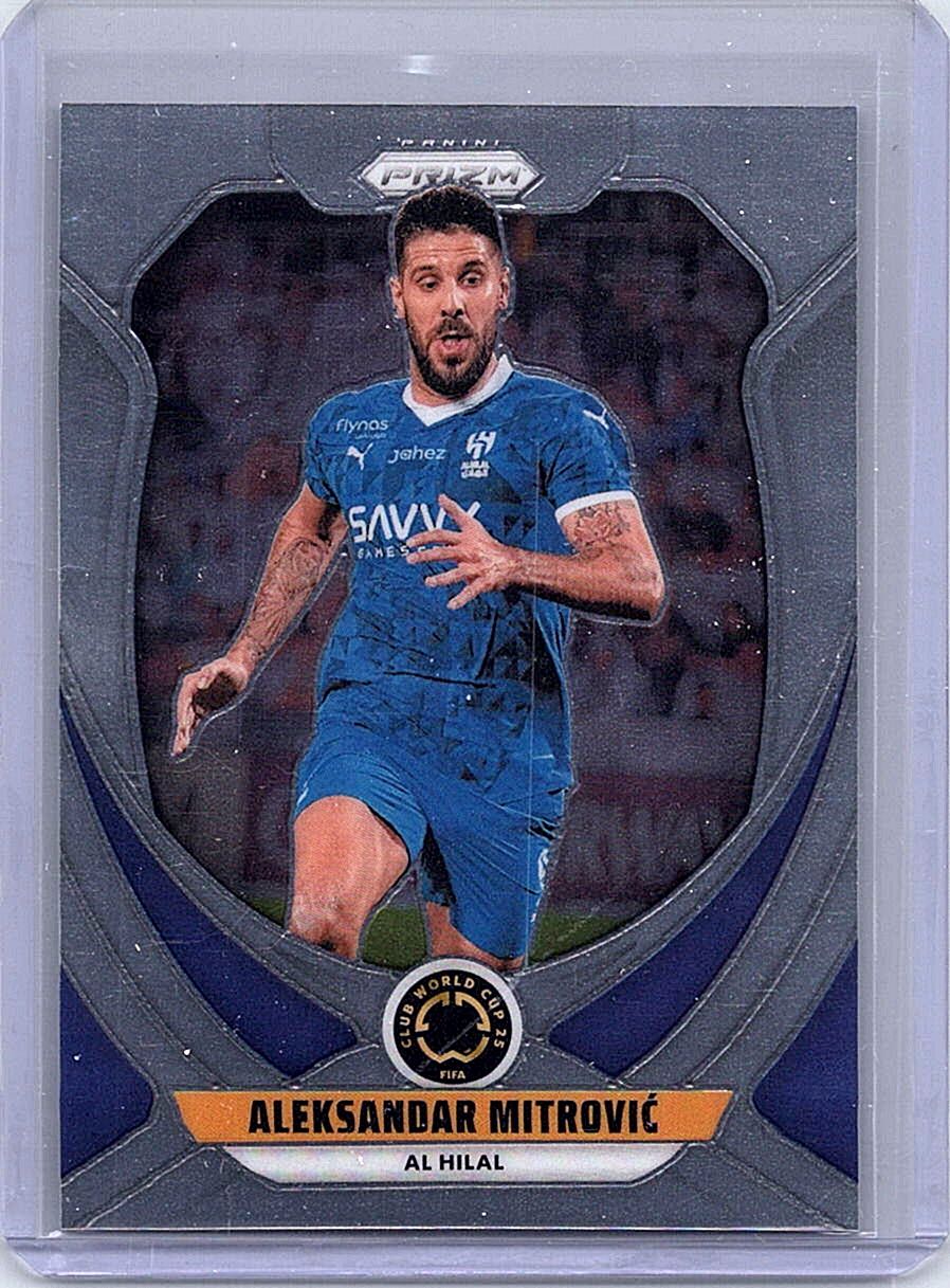 2025 Panini Prizm FIFA Club World Cup Aleksandar Mitrovic #13 front