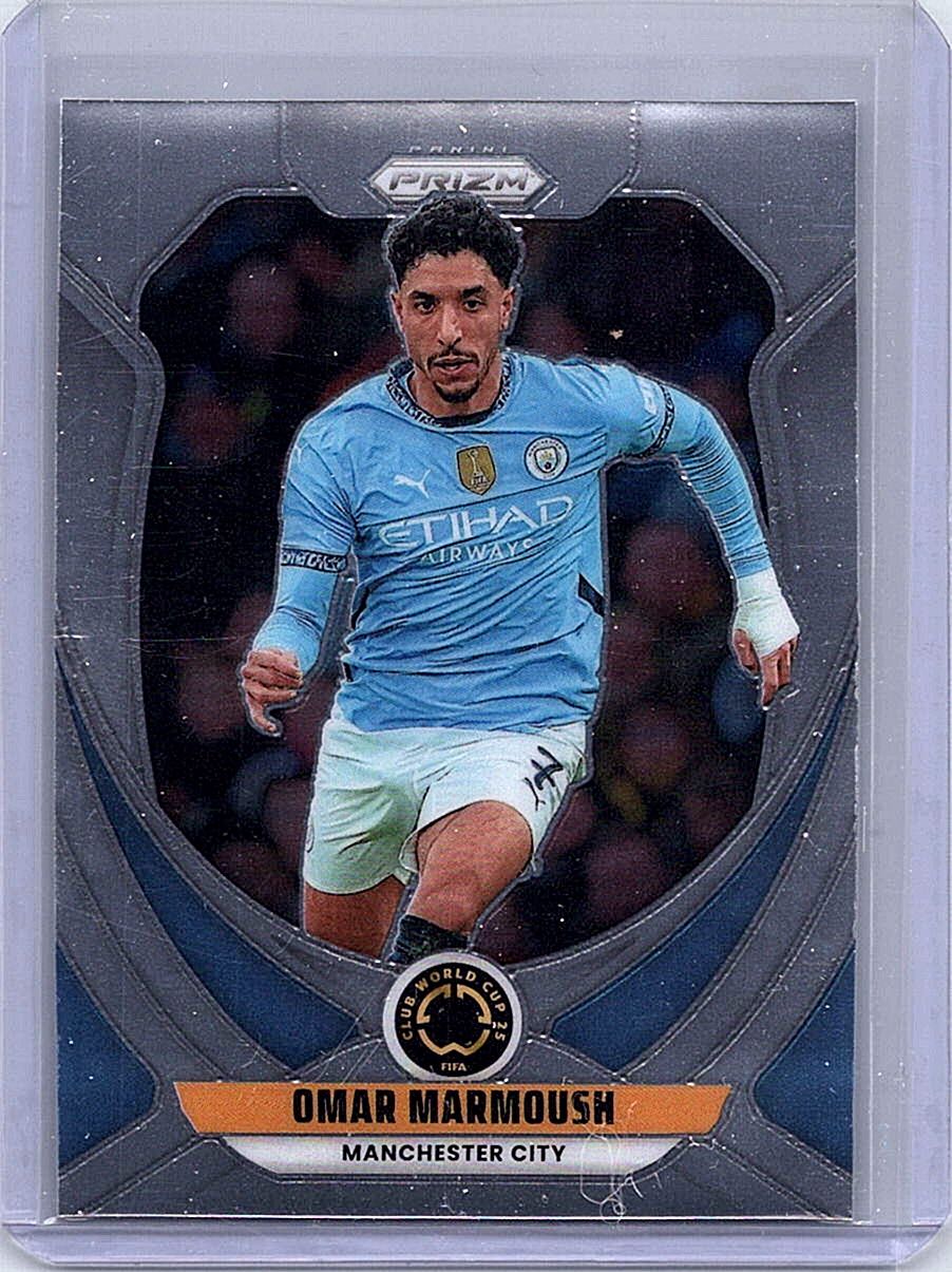 2025 Panini Prizm FIFA Club World Cup Omar Marmoush #143 front
