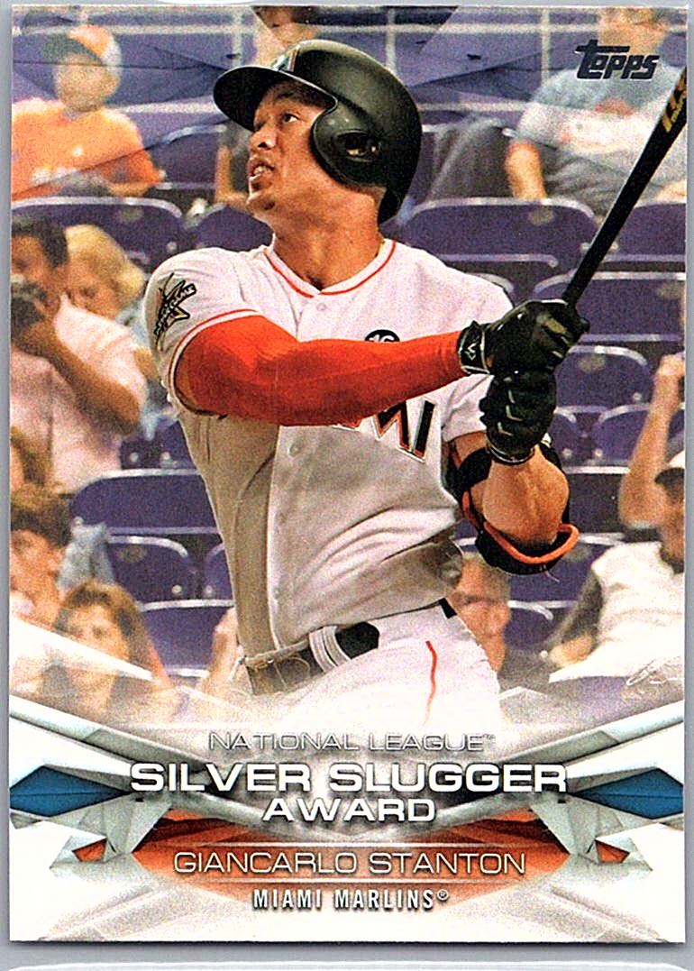 2018 Topps - MLB Awards Giancarlo Stanton #MLBA-44 front