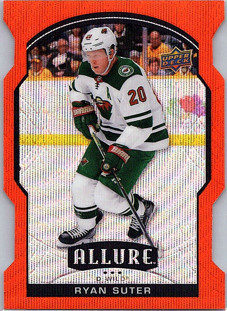 2020-21 Upper Deck Allure - Orange Slice Ryan Suter #15 front
