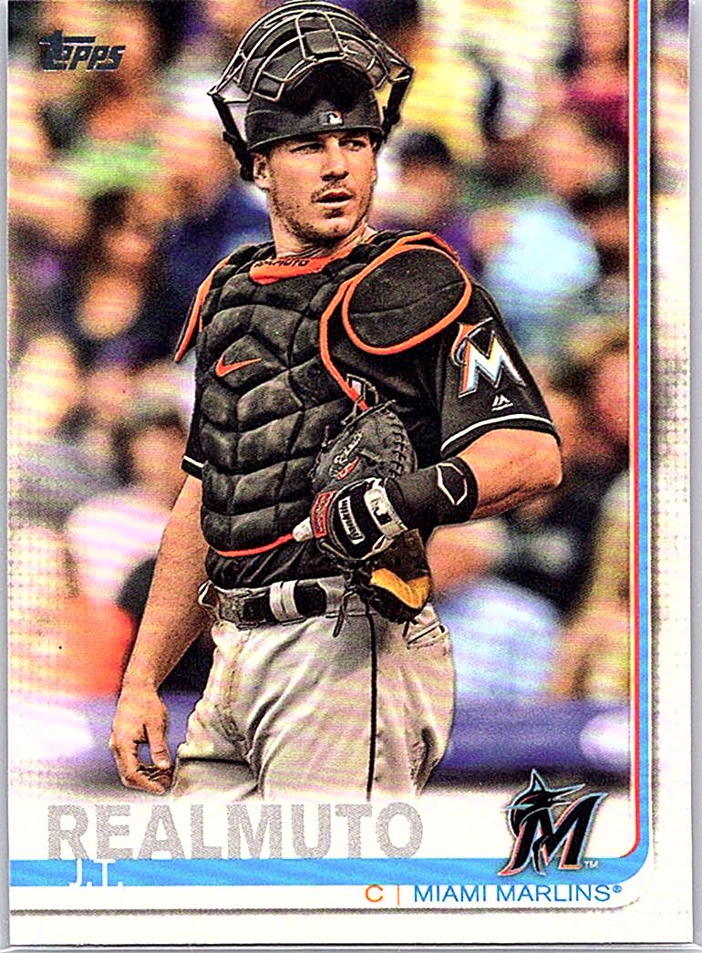 2019 Topps J.T. Realmuto #52 front