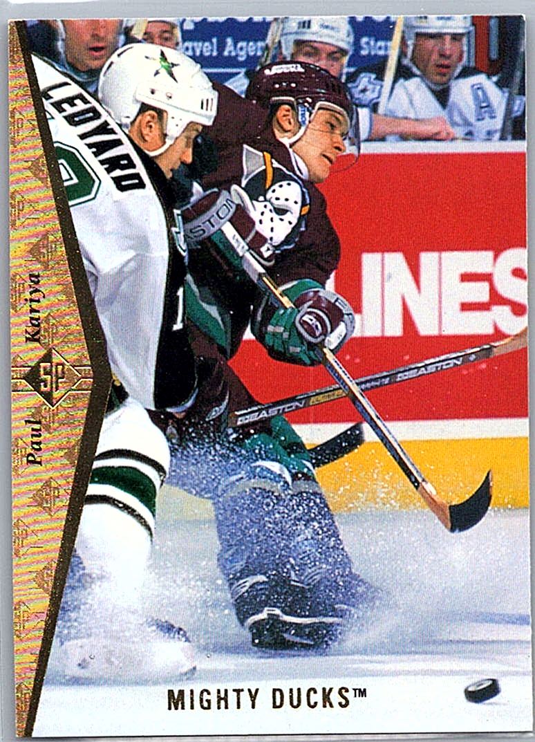 1994-95 SP Paul Kariya #1 front