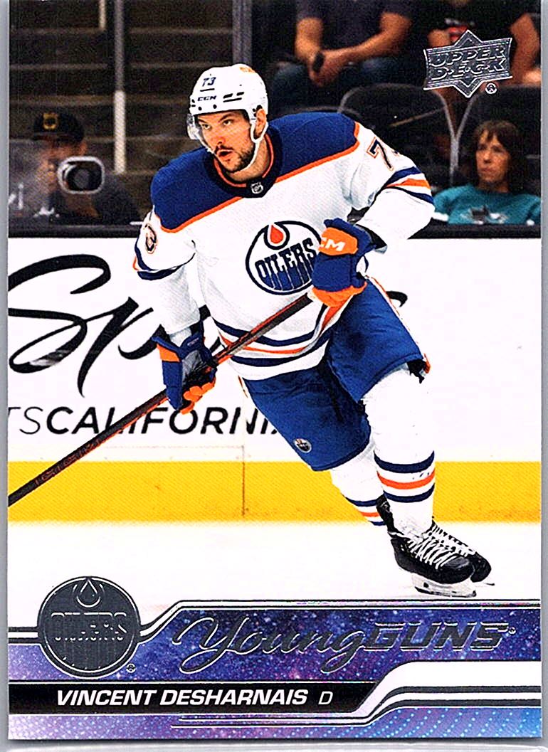 2023-24 Upper Deck Vincent Desharnais #202 RC front
