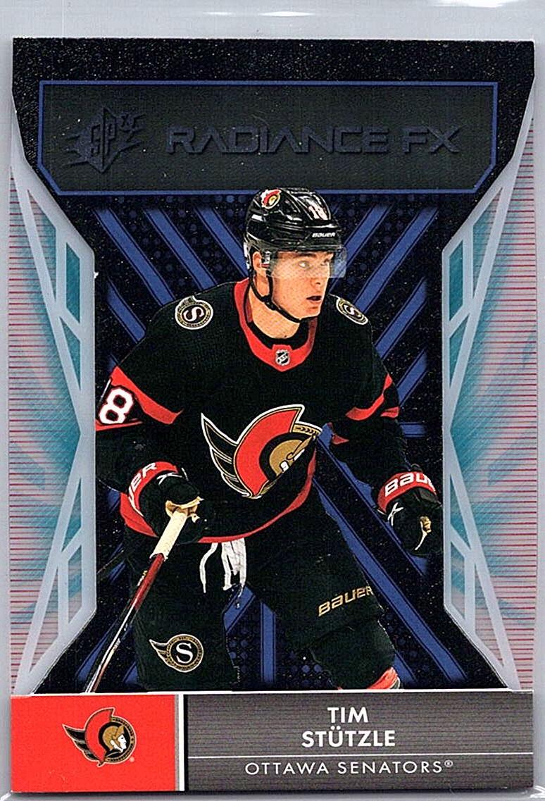 2021-22 SPx - Radiance F/X Tim Stutzle #RFX-47 front