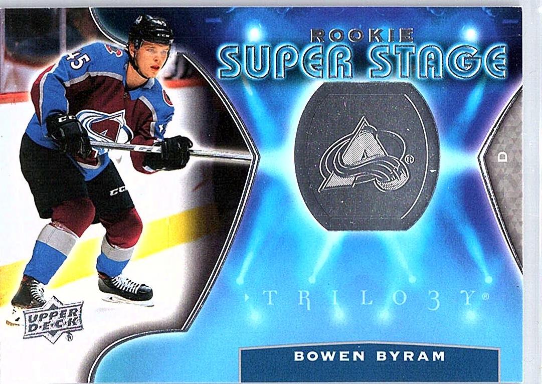 2020-21 Upper Deck Trilogy - Rookie Super Stage Bowen Byram #RSS-20 front