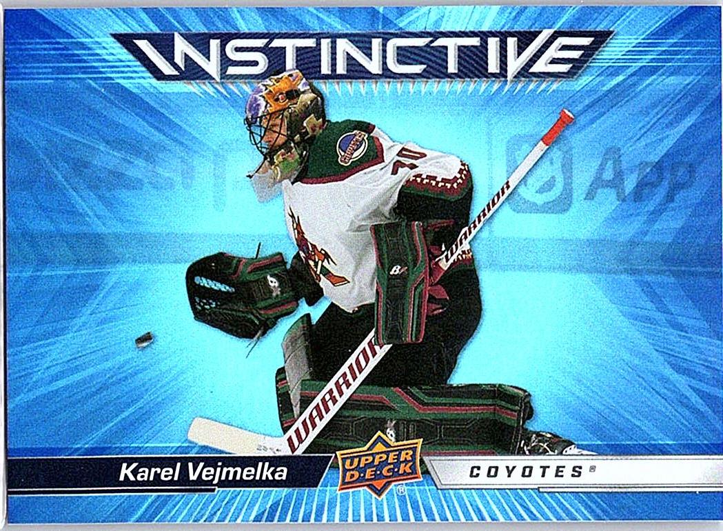 2023-24 Upper Deck - Instinctive Karel Vejmelka #IN-12 front