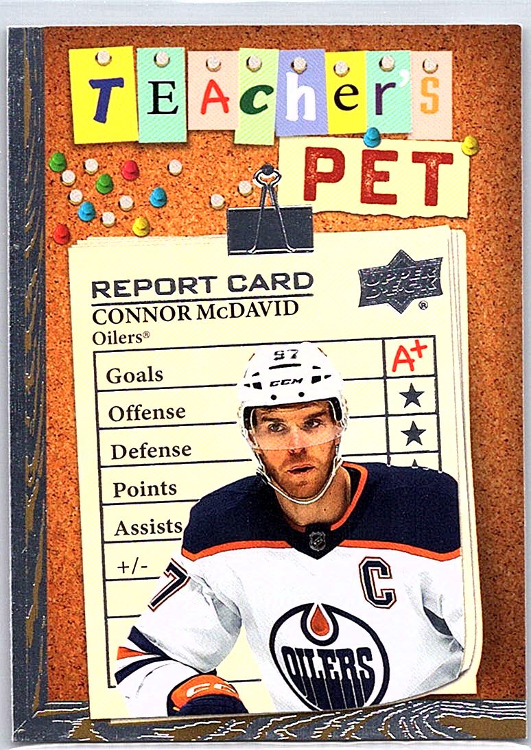 2023-24 Upper Deck - Teacher's Pet Connor McDavid #TP-24 front