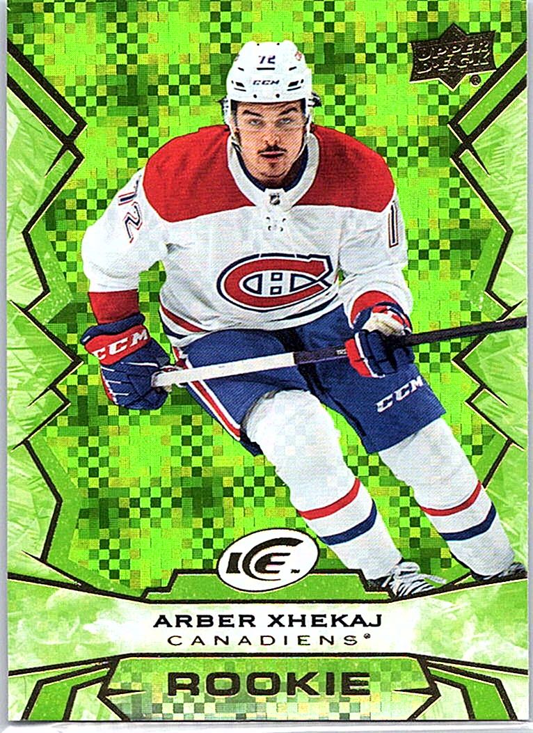 2022-23 Upper Deck Ice - Green Arber Xhekaj #116 front