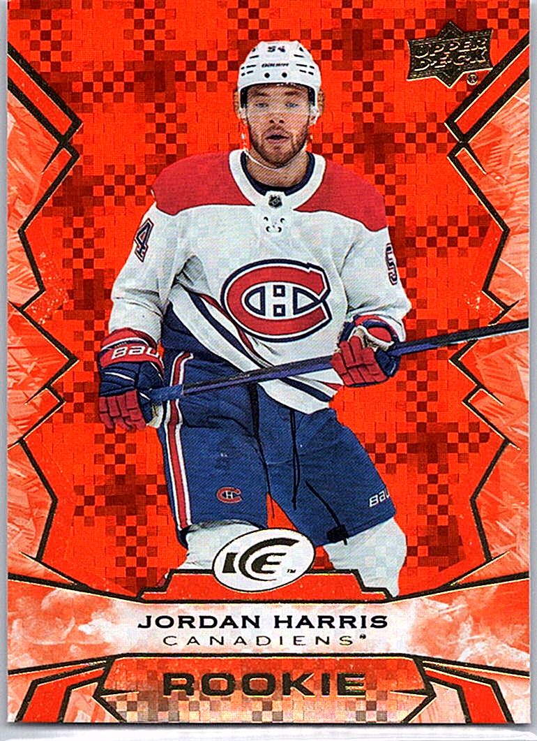 2022-23 Upper Deck Ice - Orange Jordan Harris #147 front