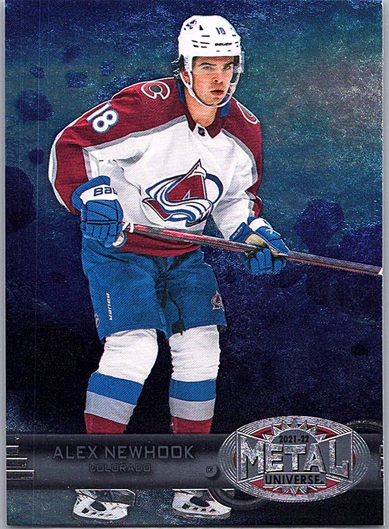 2021-22 SkyBox Metal Universe - 1997-98 Retro Rookies Alex Newhook #R-20 front