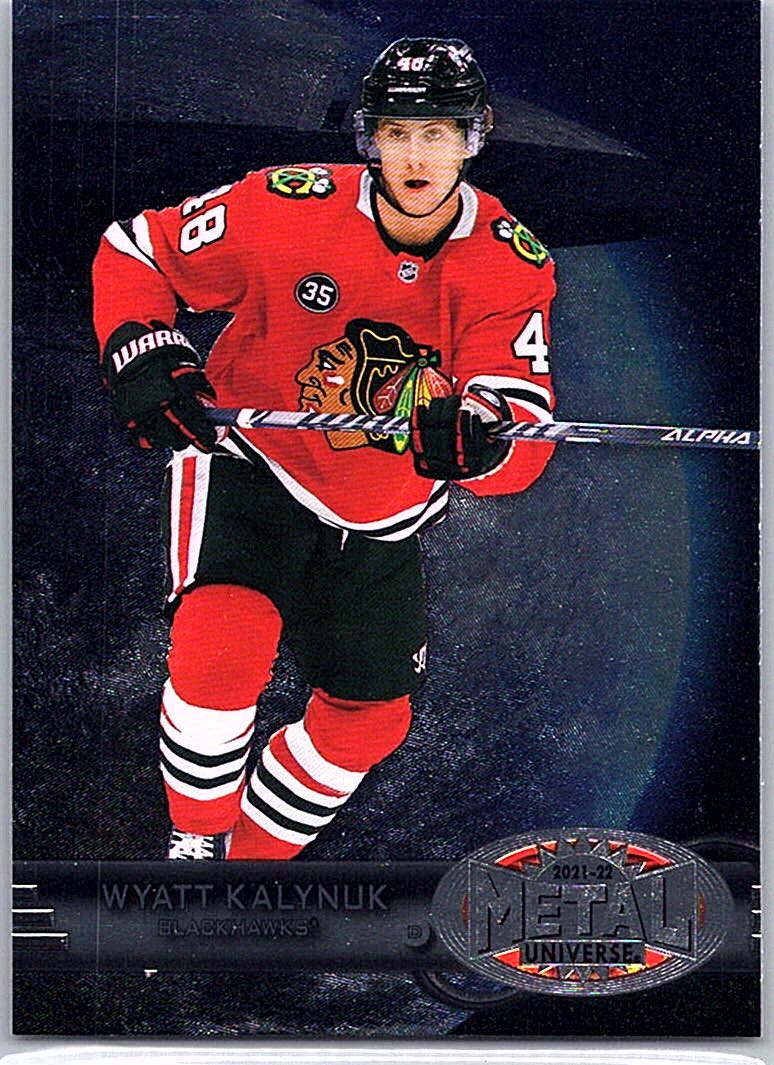 2021-22 SkyBox Metal Universe - 1997-98 Retro Rookies Wyatt Kalynuk #R-42 front