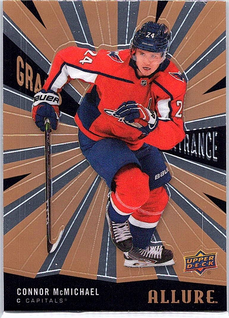 2020-21 Upper Deck Allure - Grand Entrance Connor McMichael #GE-15 front